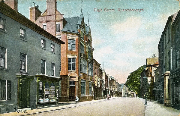 High Street, Knaresborough, Yorkshire