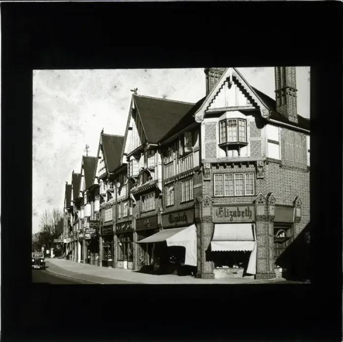 Framed Print : High Street - Purley Parade, Surrey Framed Print : High Street - Purley Parade, Surrey