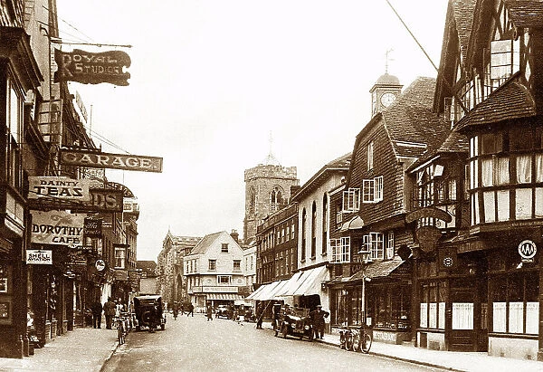 High Street, Salisbury, early 1900s