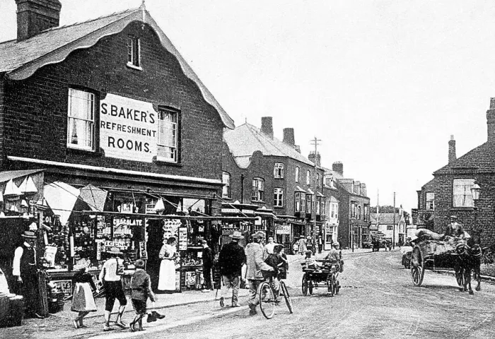 Framed Print : High Street, Sutton on Sea Framed Print : High Street, Sutton on Sea