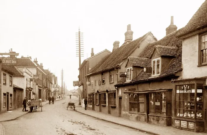Framed Print : High Street, Witham Framed Print : High Street, Witham