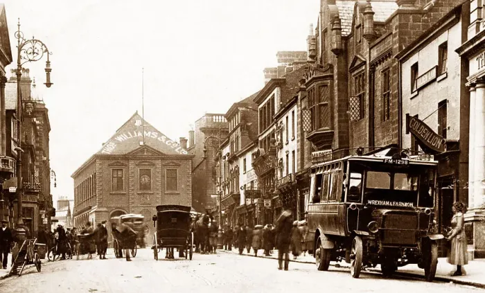 Framed Print : High Street, Wrexham Framed Print : High Street, Wrexham