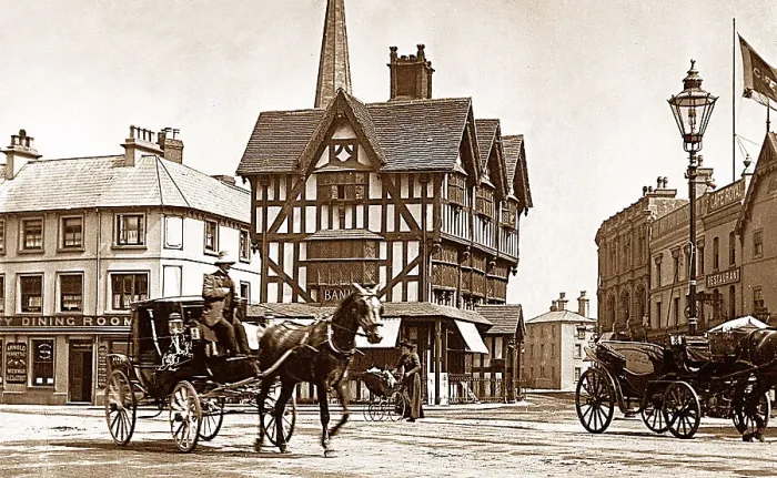 Framed Print : High Town, Hereford Framed Print : High Town, Hereford