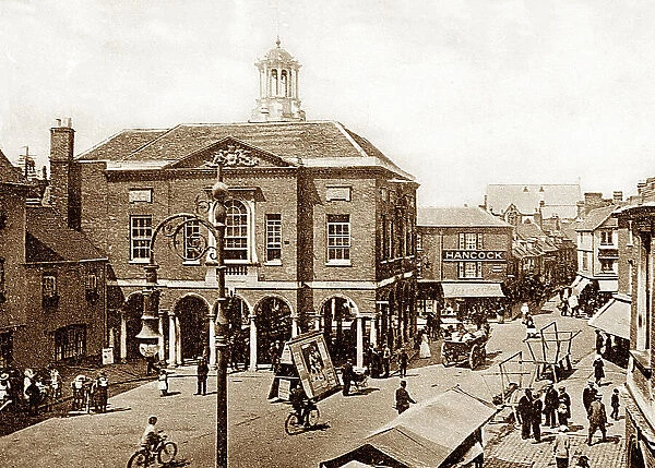 High Wycombe Market Place early 1900s