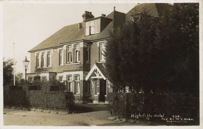 Framed Print : Highcliffe Hotel - Ventnor, Isle of Wight, Hampshire Framed Print : Highcliffe Hotel - Ventnor, Isle of Wight, Hampshire