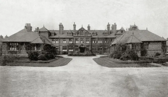 Framed Print : Highfield Military Hospital, Liverpool Framed Print : Highfield Military Hospital, Liverpool