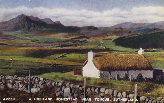 Framed Print : Highland Croft Framed Print : Highland Croft