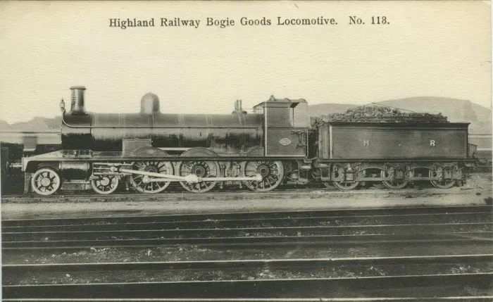 Framed Print : Highland Railway Engine No HR 113 Framed Print : Highland Railway Engine No HR 113