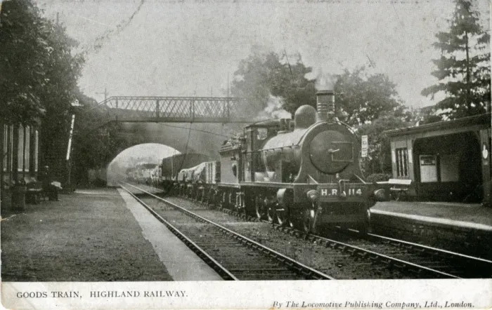 Framed Print : Highland Railway Station, England Framed Print : Highland Railway Station, England