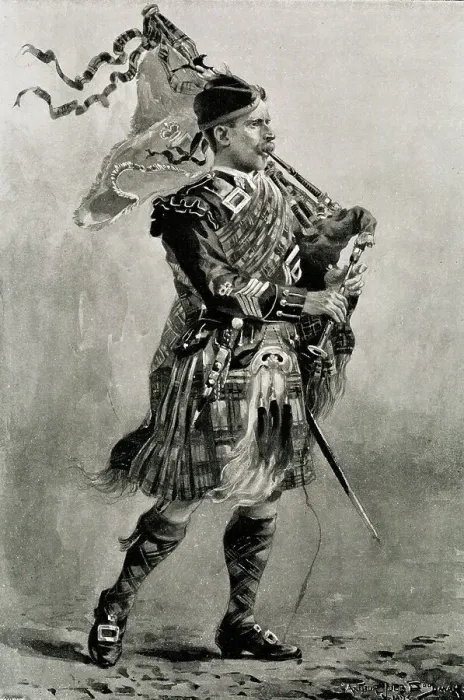 Framed Print : Highland Scots Piper Framed Print : Highland Scots Piper