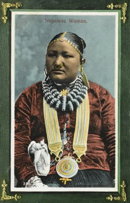Framed Print : Highly decorated Nepalese Woman Framed Print : Highly decorated Nepalese Woman