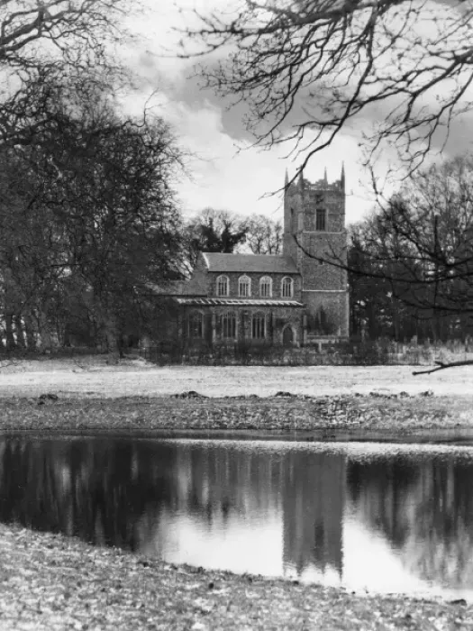 Framed Print : Hilborough Church Framed Print : Hilborough Church