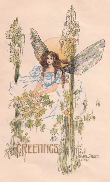 Framed Print : Hilda Ososki fairies Framed Print : Hilda Ososki fairies