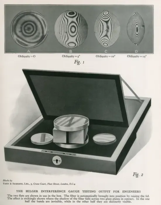 Framed Print : Hilger Interference Gauge Testing Engineers Framed Print : Hilger Interference Gauge Testing Engineers