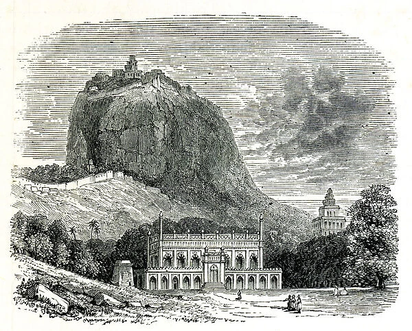 Hill Fort of Gingee or Senji, Tamil Nadu, India
