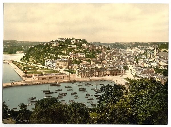 From the hill, Torquay, England