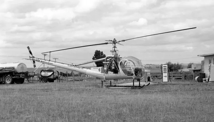Framed Print : Hiller UH-12E ZK-HCS Framed Print : Hiller UH-12E ZK-HCS