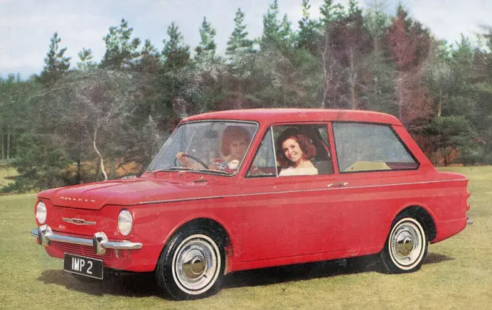 Framed Print : The Hillman Imp - a comfortable 4-seater with folding rear seats to provide estate car convenience. Date: 1963 Framed Print : The Hillman Imp - a comfortable 4-seater with folding rear seats to provide estate car convenience. Date: 1963