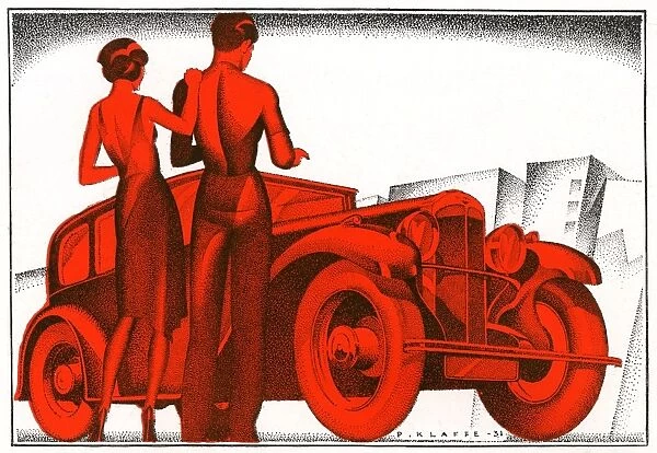 Hillman Wizard car illustration