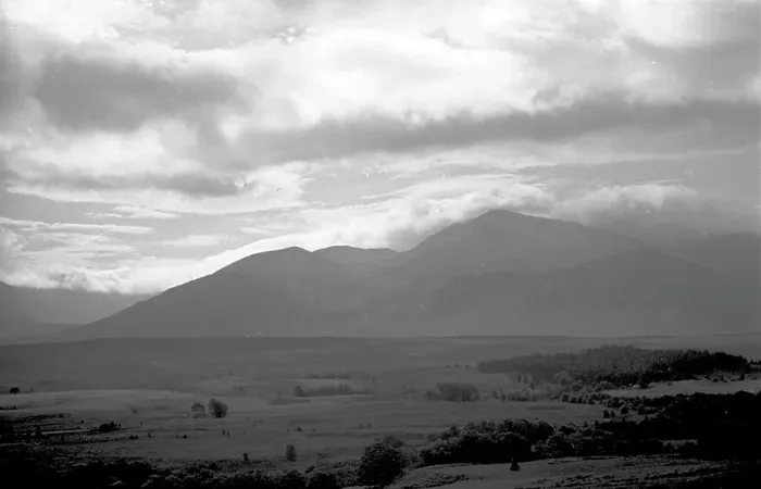Framed Print : Hills with cloud formations Framed Print : Hills with cloud formations