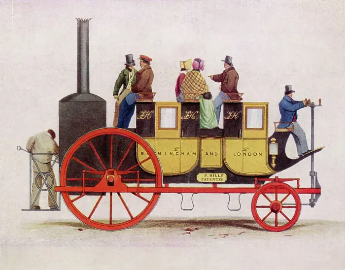 Framed Print : HILL'S STEAM CARRIAGE Framed Print : HILL'S STEAM CARRIAGE