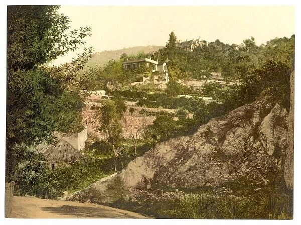 Hillside, Mentone, Riviera (i. e. Menton, France)