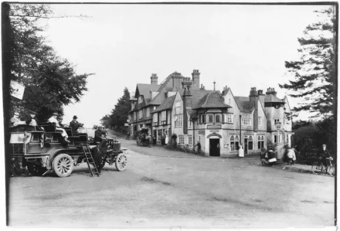 Framed Print : HINDEAD - 1906 Framed Print : HINDEAD - 1906