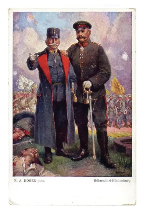 Framed Print : Hindenburg & Graf Frans Conrad Von Hotzendorf Framed Print : Hindenburg & Graf Frans Conrad Von Hotzendorf