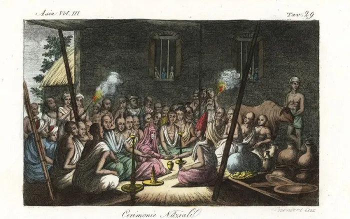 Framed Print : Hindu brahmin marriage ceremony or Bibaha Framed Print : Hindu brahmin marriage ceremony or Bibaha