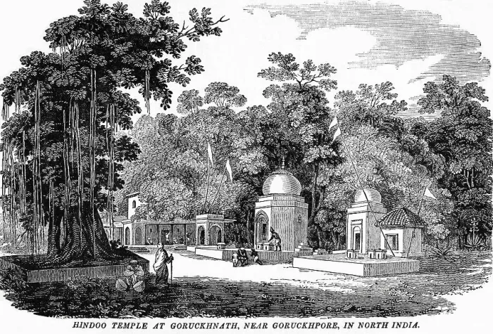 Framed Print : Hindu Temple at Goraknath, near Gorakhpur, North India Framed Print : Hindu Temple at Goraknath, near Gorakhpur, North India