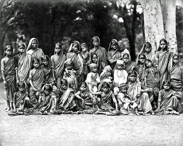 Hindu women and children, India