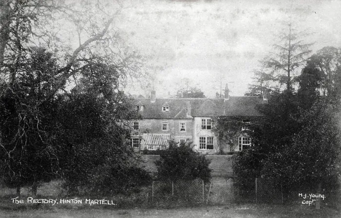Framed Print : Hinton Martell, Wimborne, Dorset - The Rectory. Date: circa 1905 Framed Print : Hinton Martell, Wimborne, Dorset - The Rectory. Date: circa 1905