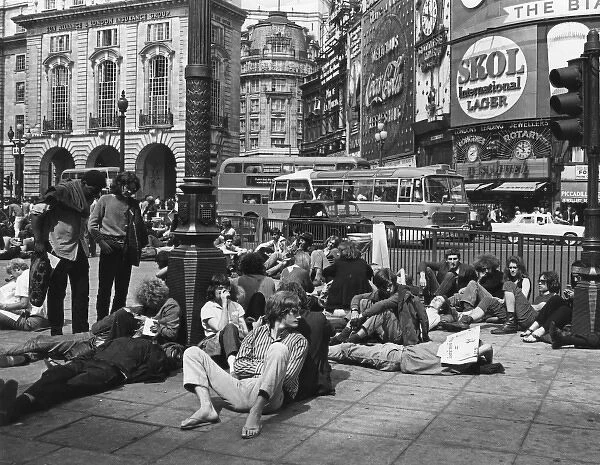 Hippies / Piccadilly 1969 Our beautiful pictures are available as ...