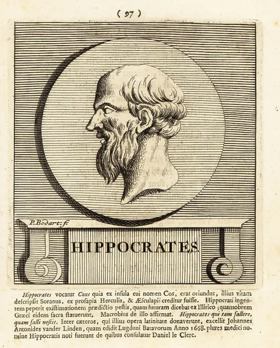 Framed Print : Hippocrates of Kos, Greek physician Framed Print : Hippocrates of Kos, Greek physician
