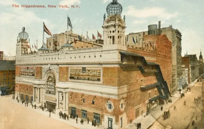 Framed Print : The Hippodrome, New York Framed Print : The Hippodrome, New York