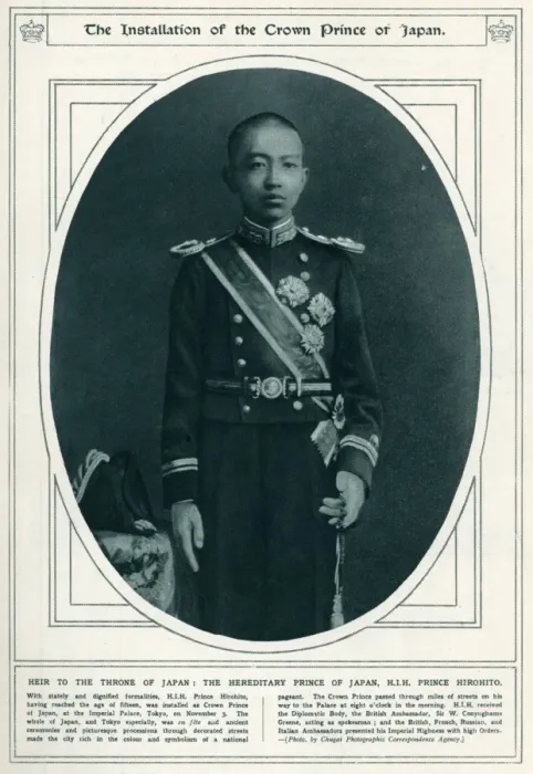 Framed Print : Hirohito. Prince of Japan H.I.H Prince Hirohito Framed Print : Hirohito. Prince of Japan H.I.H Prince Hirohito