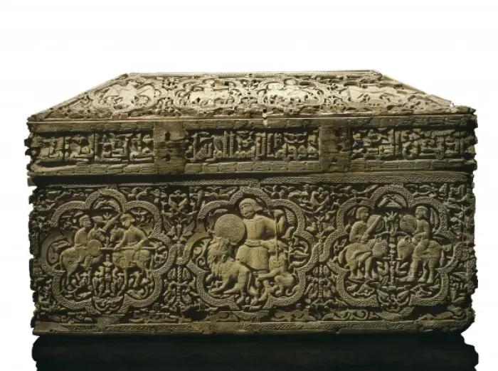Framed Print : Hispanic-Arabic Small Chest. 1004 - 1005. Made Framed Print : Hispanic-Arabic Small Chest. 1004 - 1005. Made
