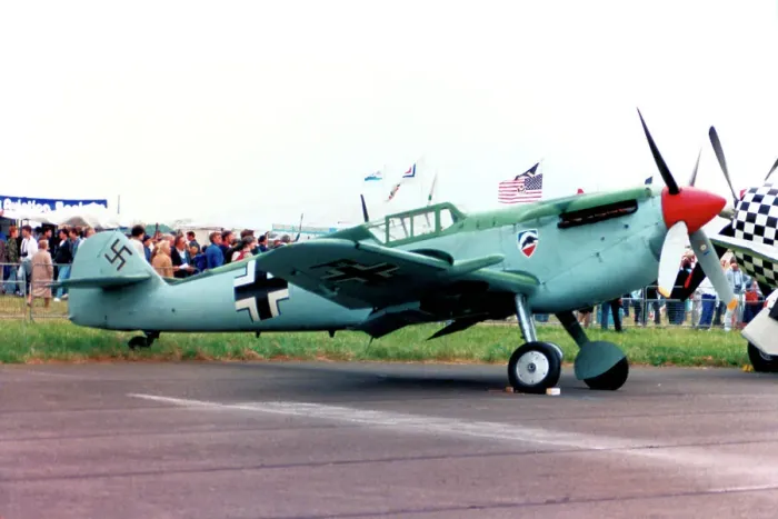 Framed Print : Hispano HA.1112-M1L Buchon D-FEHD Framed Print : Hispano HA.1112-M1L Buchon D-FEHD