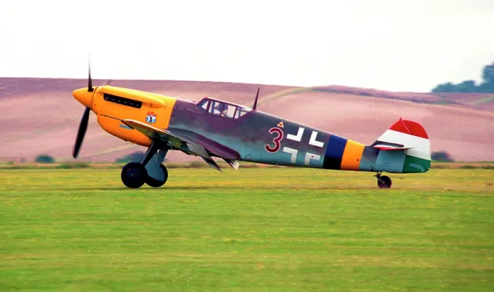 Framed Print : Hispano HA.1112-M1L Buchon G-BOML Framed Print : Hispano HA.1112-M1L Buchon G-BOML