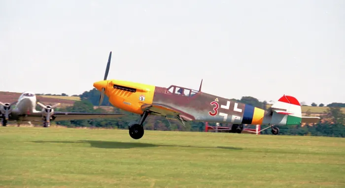 Framed Print : Hispano HA.1112-M1L Buchon G-BOML Framed Print : Hispano HA.1112-M1L Buchon G-BOML
