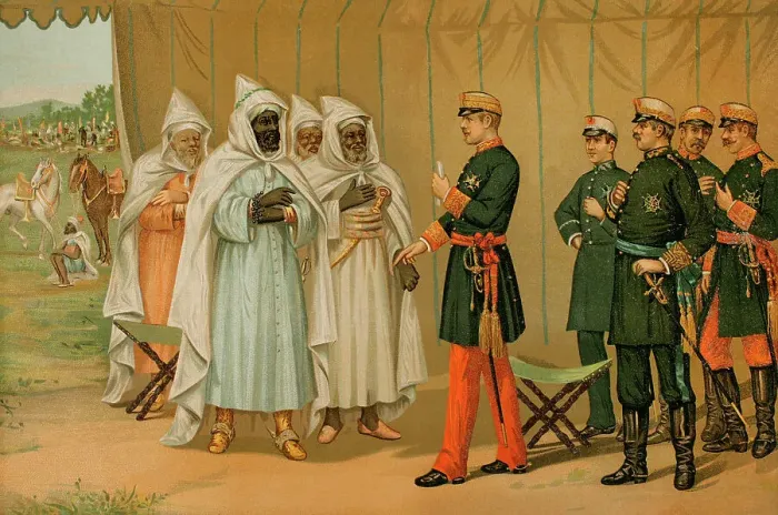 Framed Print : Hispano-Moroccan War (1859-1860). General O'Donnell Framed Print : Hispano-Moroccan War (1859-1860). General O'Donnell