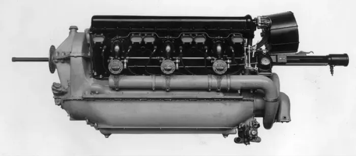 Framed Print : Hispano-Suiza 12YCRS 12-cylinder water-cooled V-type