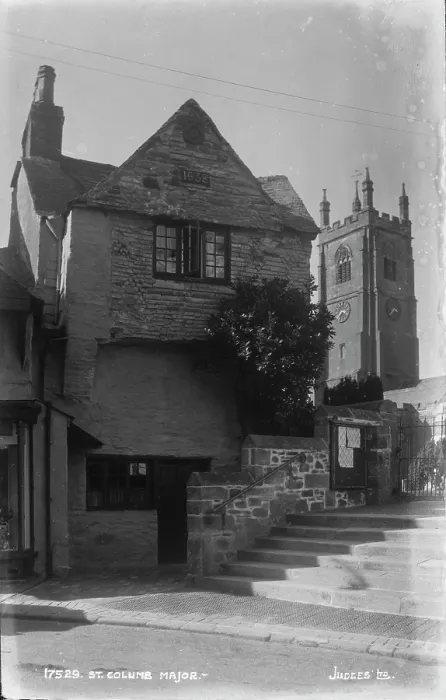 Framed Print : Historic Architecture of St. Columb Major Framed Print : Historic Architecture of St. Columb Major