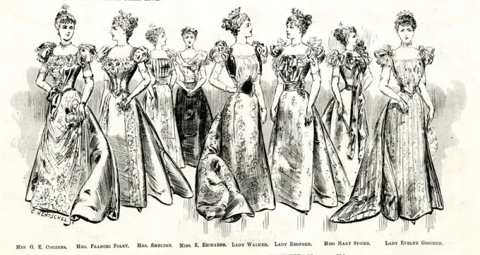 Framed Print : Historic Fancy Dress Ball at Devonshire House, London Framed Print : Historic Fancy Dress Ball at Devonshire House, London