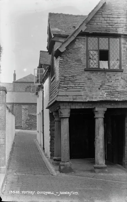 Framed Print : Historic Guildhall in Totnes Framed Print : Historic Guildhall in Totnes