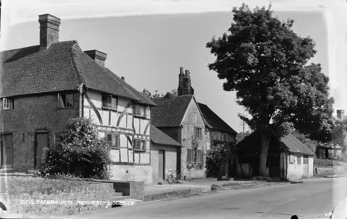 Framed Print : Historic Homes in Easebourne Framed Print : Historic Homes in Easebourne