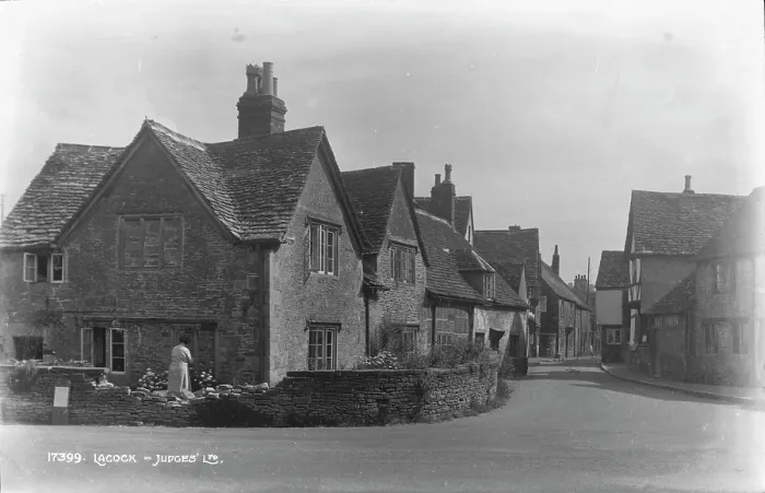 Framed Print : Historic Street in Lacock Framed Print : Historic Street in Lacock