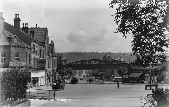 Framed Print : Historic View of Ilkley Framed Print : Historic View of Ilkley