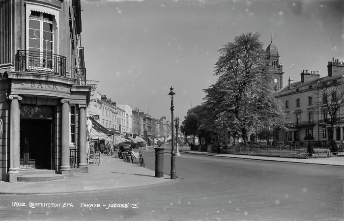 Framed Print : Historic View of Parade in Leamington Spa Framed Print : Historic View of Parade in Leamington Spa