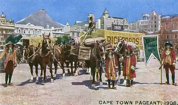 Historical pageant in Cape Town, South Africa